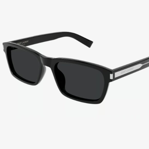 Saint Laurent | SL 662-001 | Men's Sunglasses | Black, Silver - Picture 1 of 2